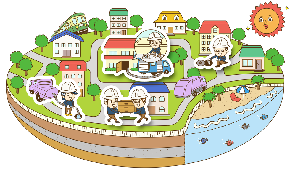 藤沢市興業公社事業内容イメージ